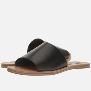 Steve Madden Grace Slide Sandal Cognac Leather Size 5